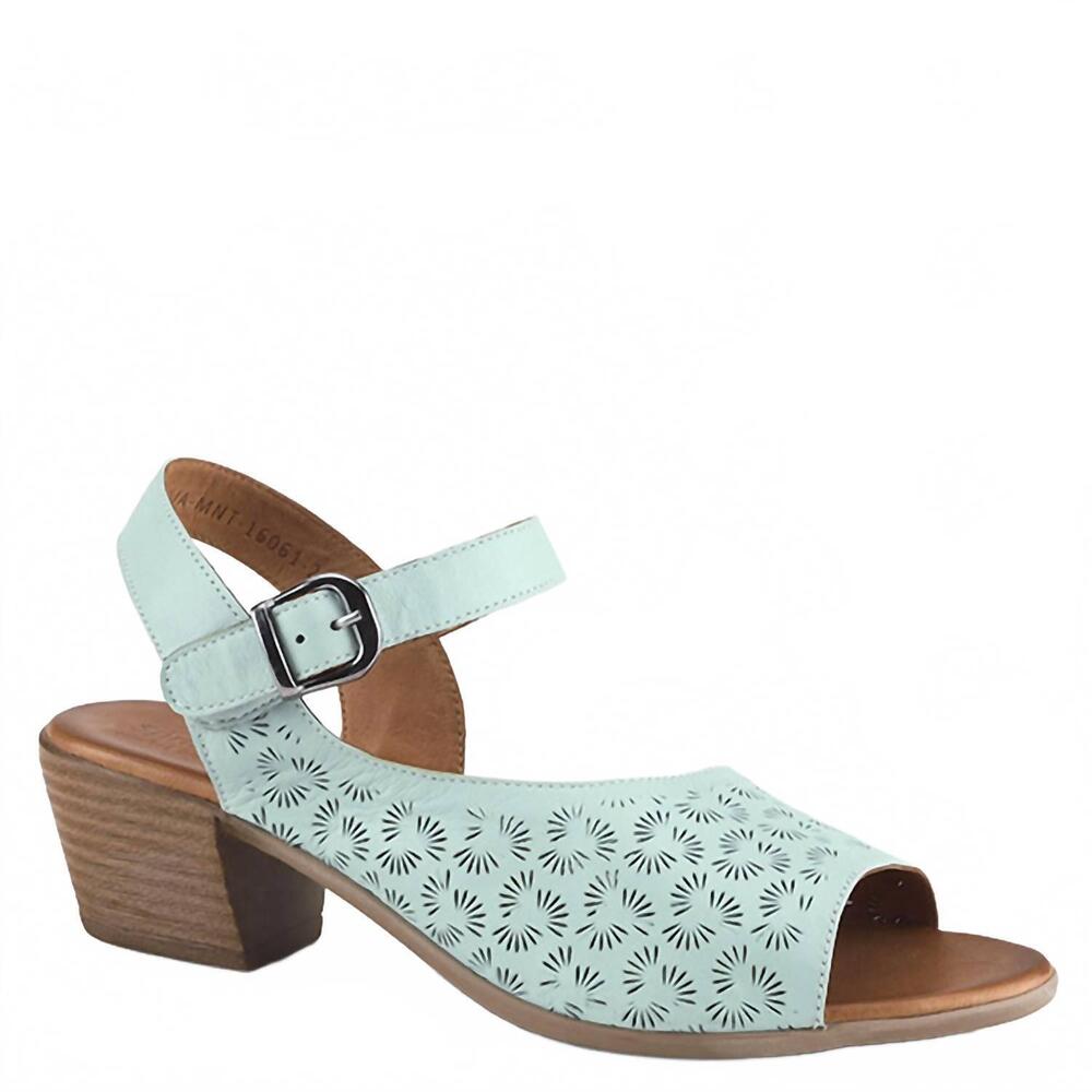 NEW SPRING FOOTWEAR women's delia sandals in mint green